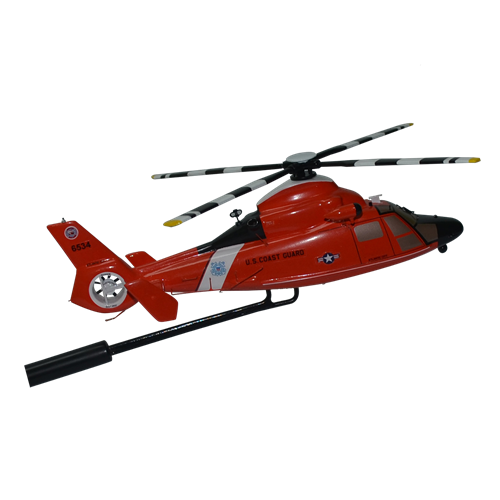 CGAS Atlantic City MH-65D Dolphin Custom Airplane Model Briefing Sticks - View 3