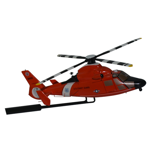 CGAS Atlantic City MH-65D Dolphin Custom Airplane Model Briefing Sticks - View 4