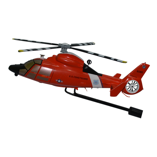 CGAS Barbers Point MH-65D Dolphin Custom Airplane Model Briefing Stick - View 2