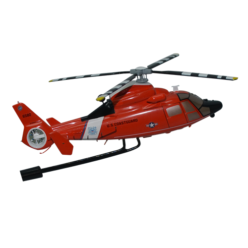 CGAS Barbers Point MH-65D Dolphin Custom Airplane Model Briefing Stick - View 3