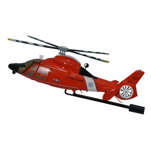 CGAS Hitron Jacksonville MH-65D Dolphin Custom Airplane Model Briefing Sticks - View 2