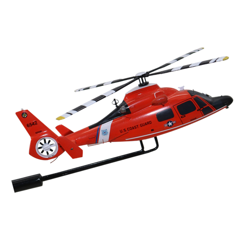 CGAS Miami MH-65D Dolphin Custom Airplane Model Briefing Stick - View 3