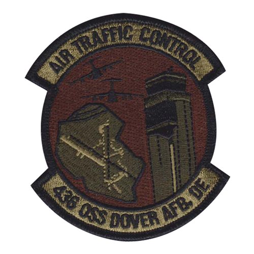 USAF 319ERS 展開パッチ 319th Security Forces Squadron Patch - USAF OCP