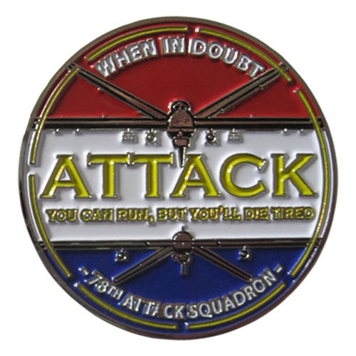 78 ATKS 1.875 inch Coin - View 2