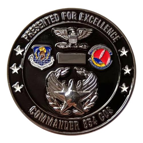 833 COS N-CPT Challenge Coin | 833rd Cyberspace Ops Sqn