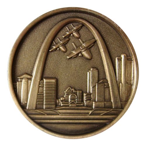 AROTC Det 207 Custom Air Force Challenge Coin - View 2