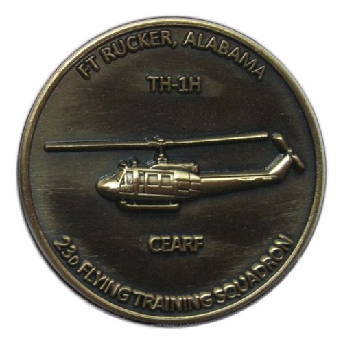 23 FTS CEARF Initial Cadre Coin - View 2