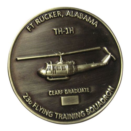 23 FTS CEARF Graduate Coin - View 2