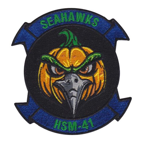 USAFE 510th FS ハロウィンPVCパッチ Operation Southern Watch USAF US Air Force 510th Fighter