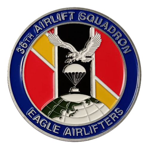 36 AS Christmas Drop Challenge Coin - View 2