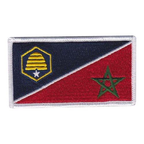 Utah National Guard State Partnership Program Flag Patch Utah Air