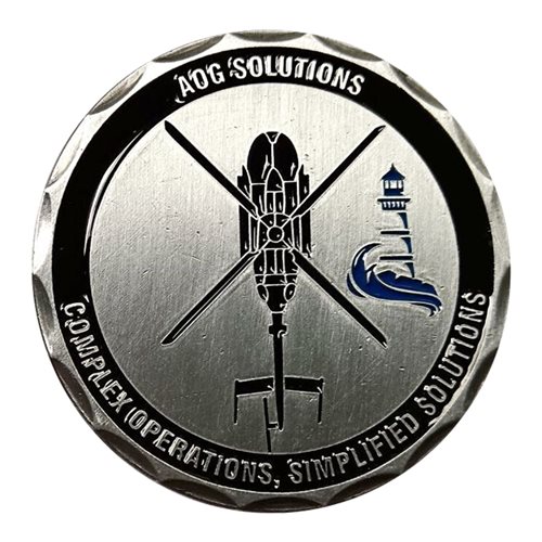 Shoals Aerospace Hurricane Helene Challenge Coin - View 2