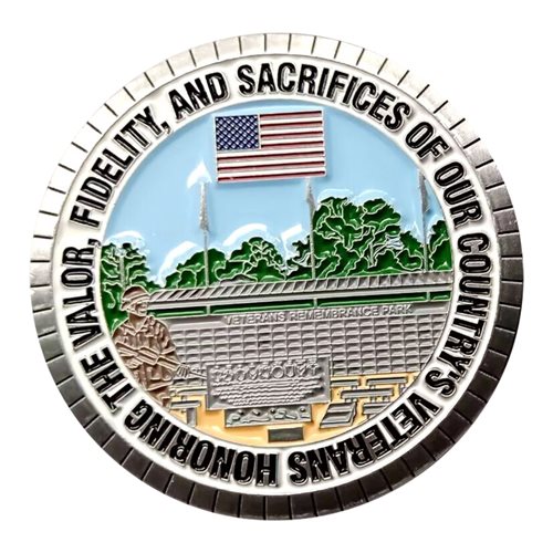 Veterans Remembrance Park President Challenge Coin - View 2