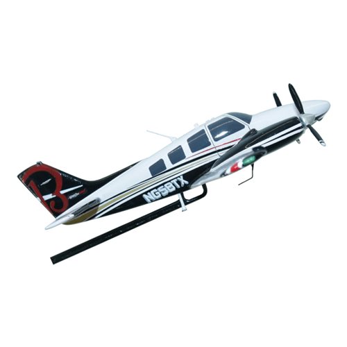 G58 Beechcraft Custom Airplane Model Briefing Stick - View 2