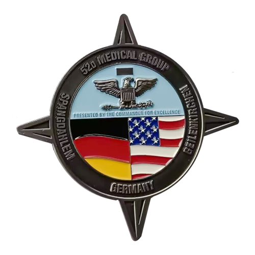 52 CES Command Challenge Coin - View 2