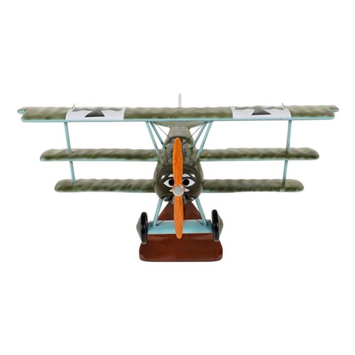 Design Your Own Fokker Dr. 1 Triplane Custom Airplane Model - View 3