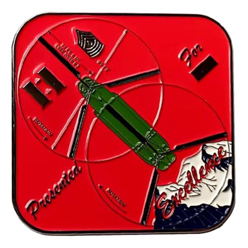 B Co 1-168 AVN GSAB Challenge Coin - View 2