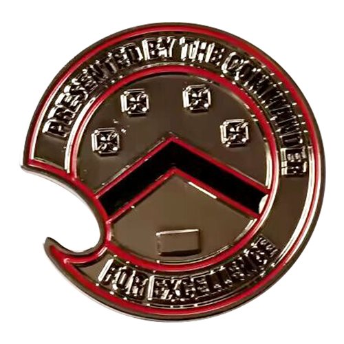 427 RS Commander Bottle Opener Challenge Coin - View 2