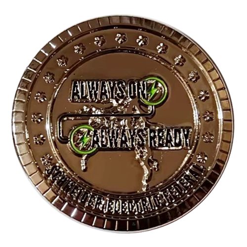 Schneider Electric Federal ZEUS Challenge Coin - View 2