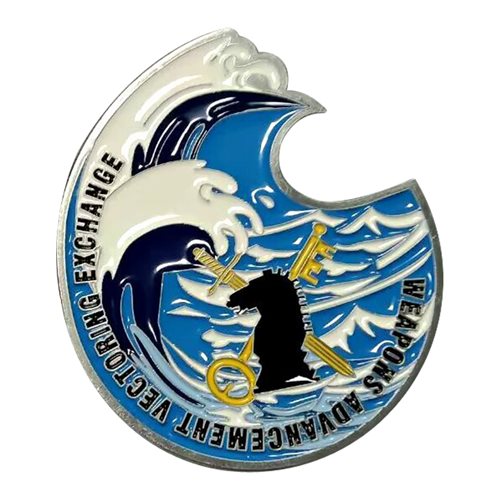 28 TES 53 WG WAVE Bottle Opener Coin - View 2