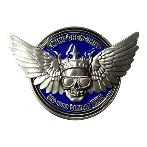 71 RGS Flying Crew Chief Challenge Coin - View 2