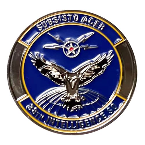 38 IS Commander Challenge Coin - View 2
