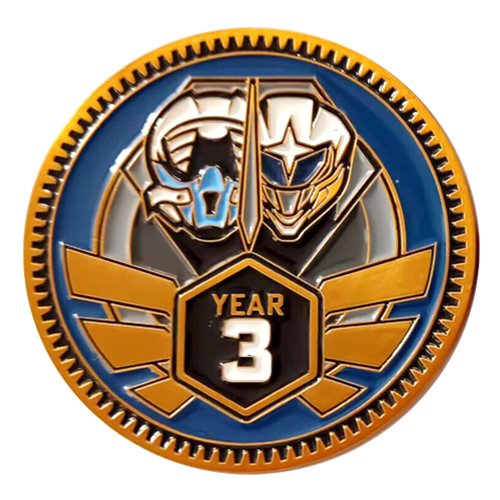 AFSVC Air Force Gaming Program Rally Cry Gold Challenge Coin - View 2
