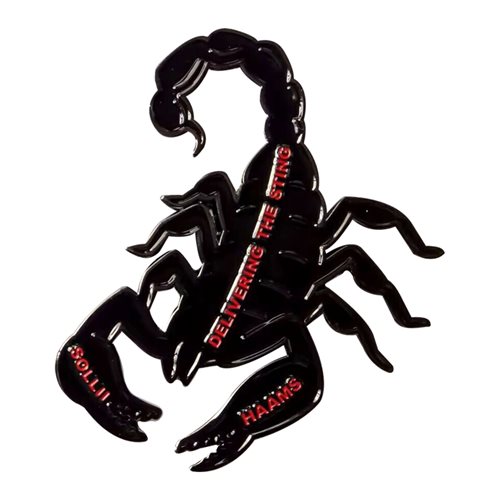 437 SOS Scorpion Commander Challenge Coin - View 2