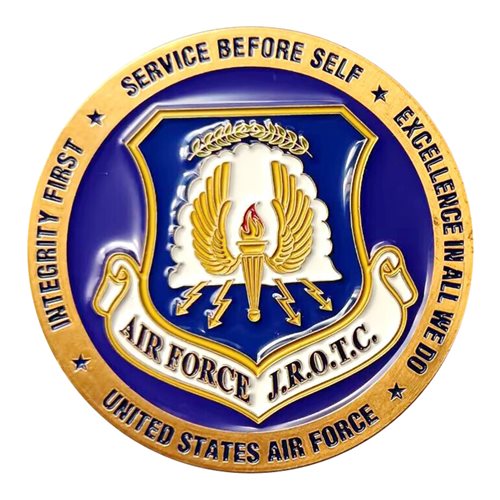 AFJROTC NC-955 Piedmont High School Challenge Coin