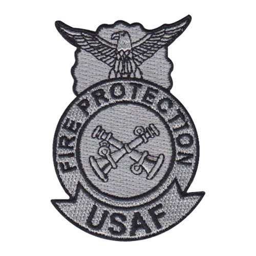 USAF Fire Protection Badges Custom Patches | United States