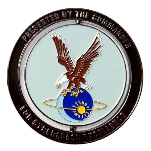 5 CS Cyber Yetis 2 Commander Spinner Challenge Coin - View 2