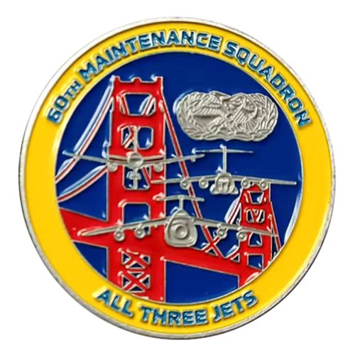 60 MXS Fuel Shop Bottle Opener Challenge Coin - View 2