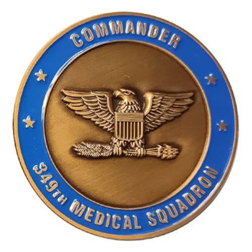 349 MDS Forging Elite Medics Commander Challenge Coin - View 2
