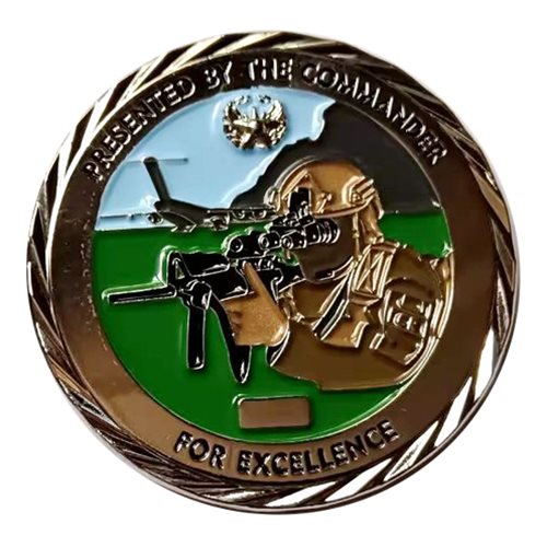 721 CRS CommanderChallenge Coin - View 2
