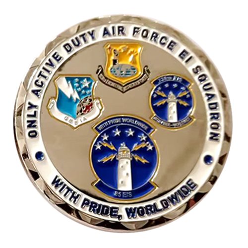 85 EIS Keesler AFB Mississippi Coin - View 2