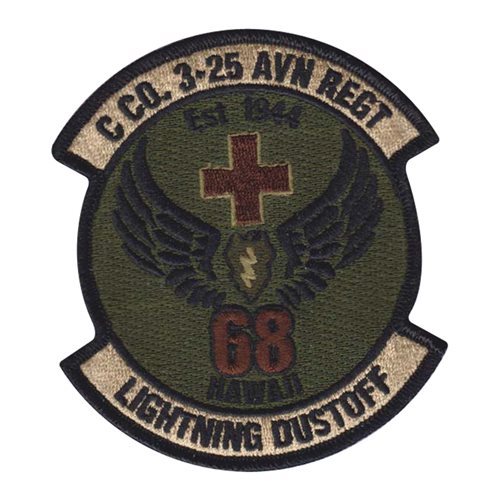 3-25 AVN REGT Custom Patches | 3rd Bn, 25th Avn Regiment
