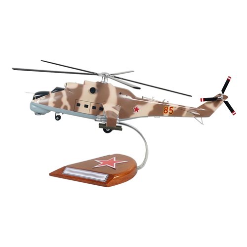 Design Your Own Mi-24 Custom Helicopter Model - View 2