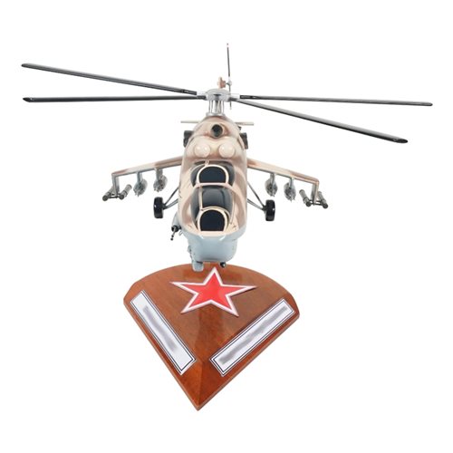 Design Your Own Mi-24 Custom Helicopter Model - View 3