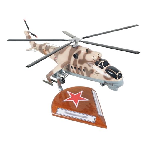 Design Your Own Mi-24 Custom Helicopter Model - View 5