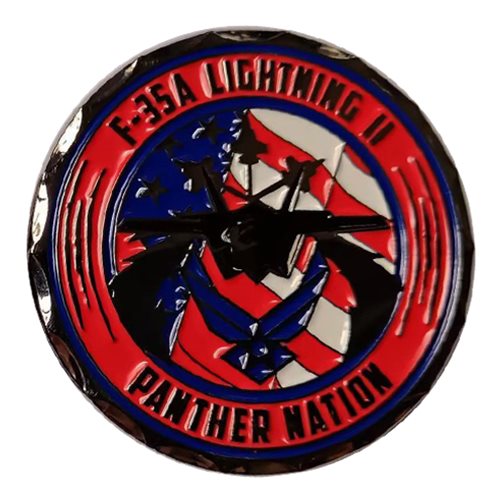 63 AMU Panther Nation Challenge Coin - View 2