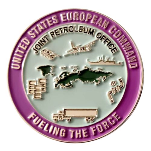 EUCOM JPO J4 Challenge Coin - View 2