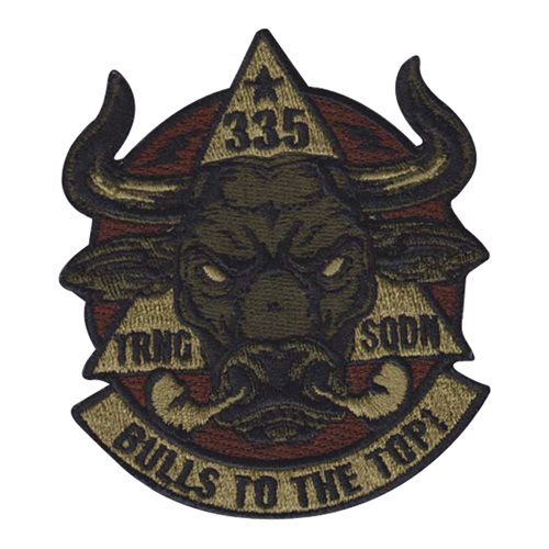 トップス STONE  Wappen Patch Trainer 335 TRS Custom Patches | 335th Training Squadron Patches