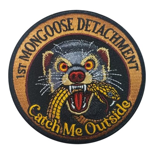 CJTF-180 1 Mongoose Det Patch | Combined Joint Task Force Patches