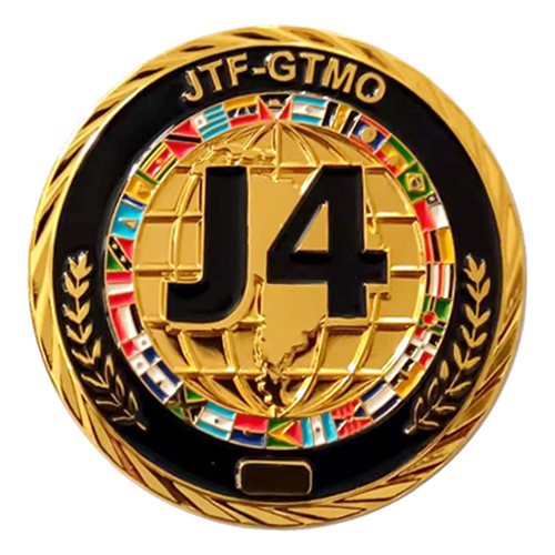 USAR 873rd Quartermaster Company SGT J4 Challenge Coin - View 2