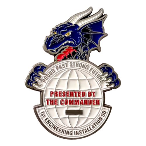 1 EIS Commander Challenge Coin - View 2
