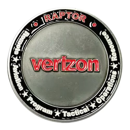 Verizon Aviation Rule the Air Challenge Coin - View 2