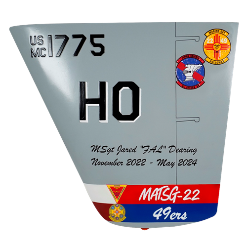 29 AMU MQ-9 Reaper Airplane Tail Flash - View 3