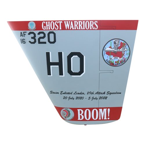 29 ATKS MQ-9 Reaper Airplane Tail Flash - View 2