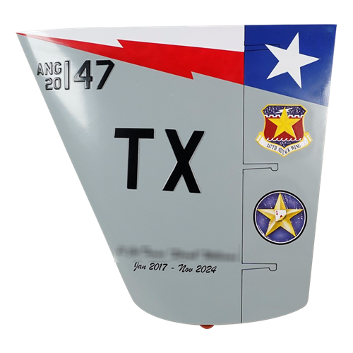 147 ATKW MQ-9 Reaper Airplane Tail Flash - View 2