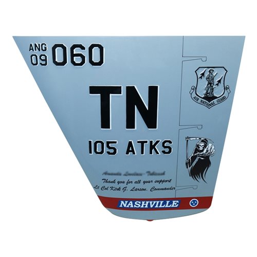 105 ATKS MQ-9 Reaper Airplane Tail Flash - View 2